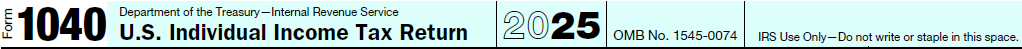 Form 1040